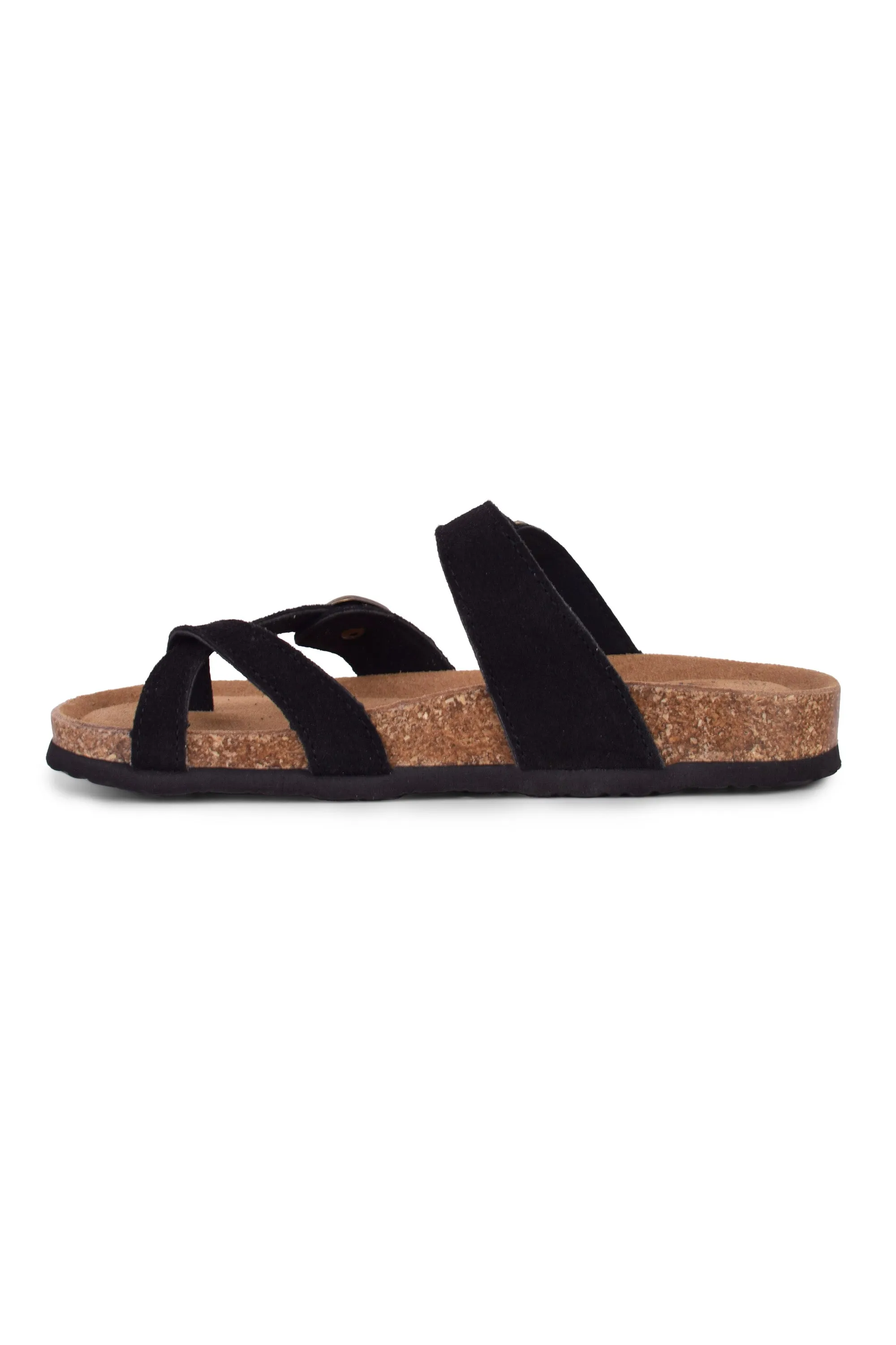 01-5370 Flat  Buckle Slipper