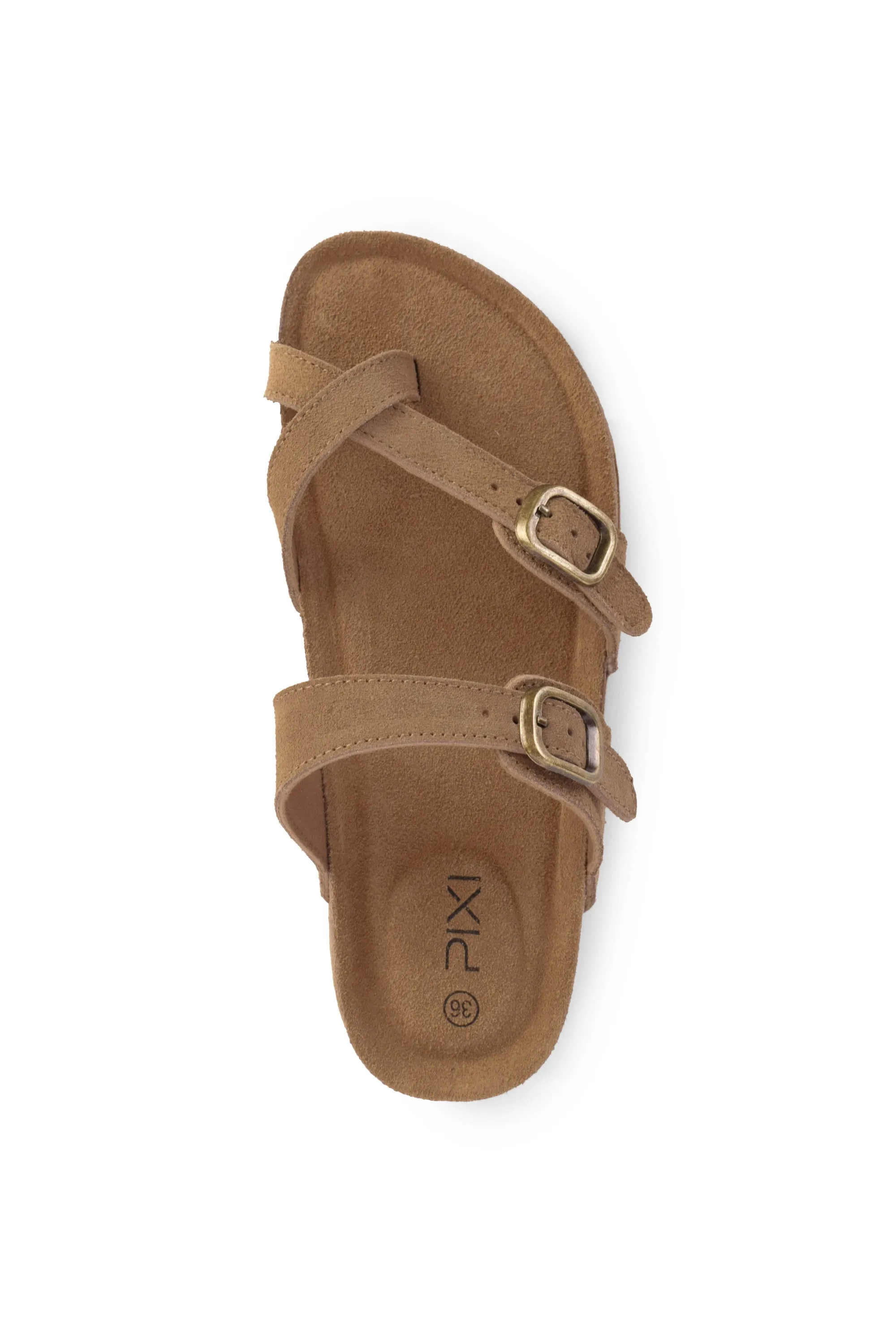 01-5370 Flat  Buckle Slipper