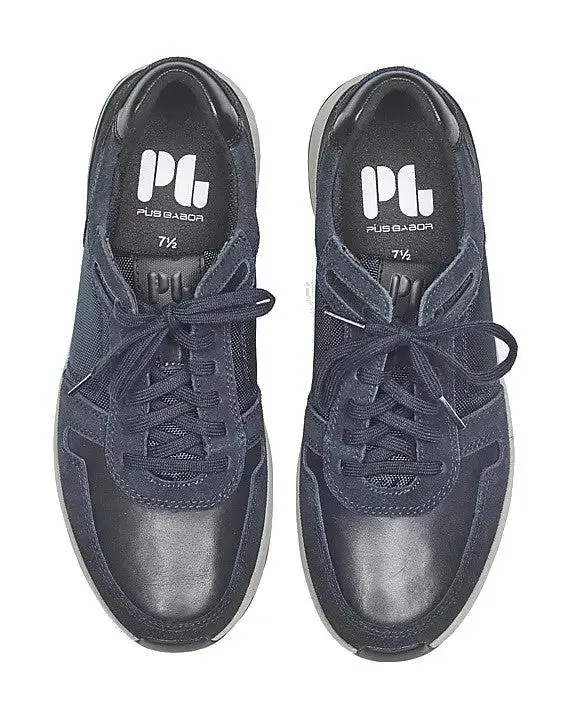 '1007.10.02' men's lace-up sneaker - Blue