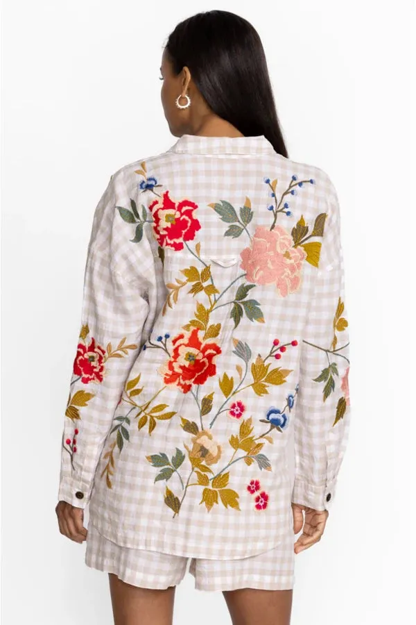 3J Workshop Adele Gingham Pocket Overshirt
