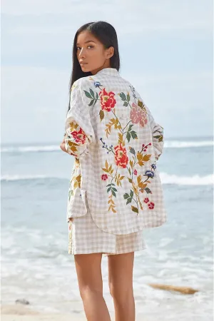 3J Workshop Adele Gingham Pocket Overshirt