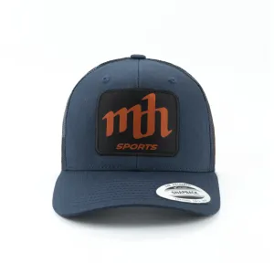 6606 PANEL Retro Trucker Cap Navy