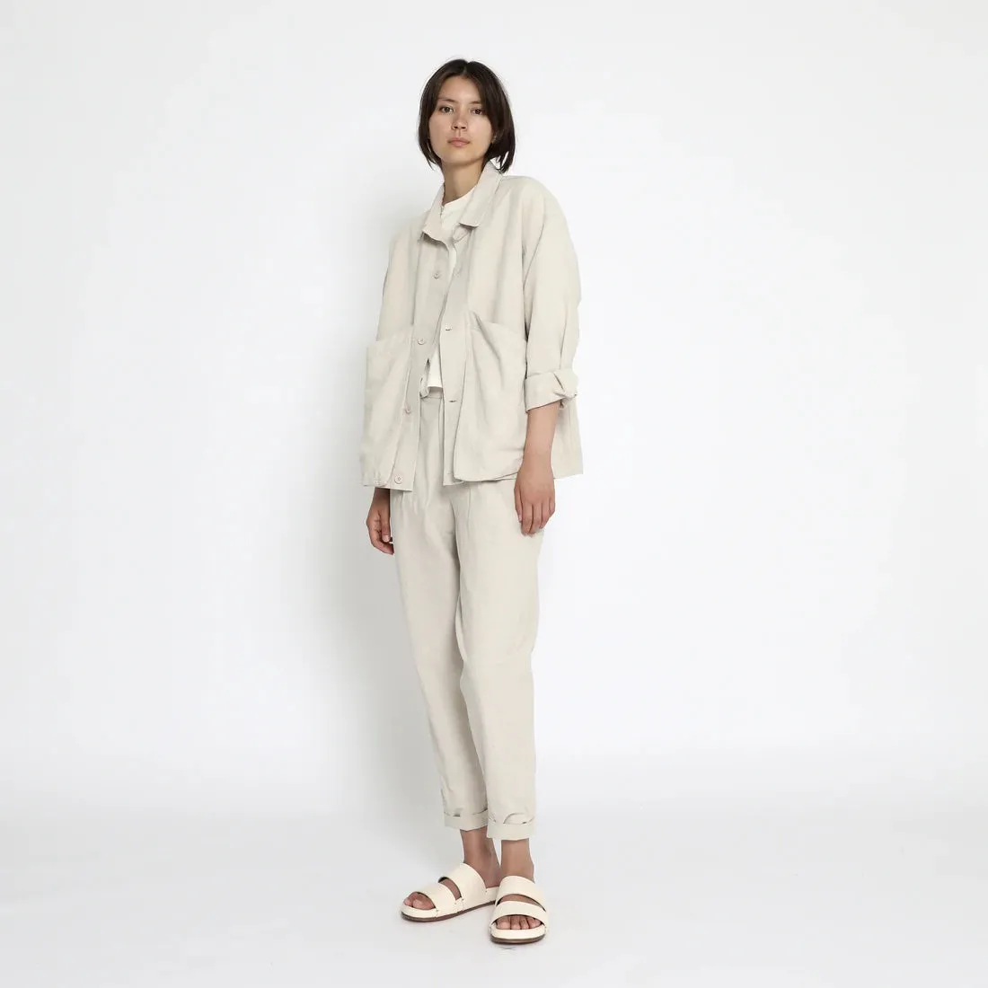7115 by Szeki Panel Pocket Shirt Jacket