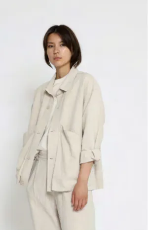 7115 by Szeki Panel Pocket Shirt Jacket