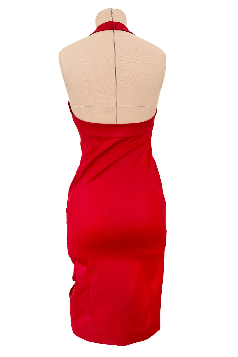 Ad Campaign Fall 2003 Christian Dior by John Galliano Runway Silk Halter Dress