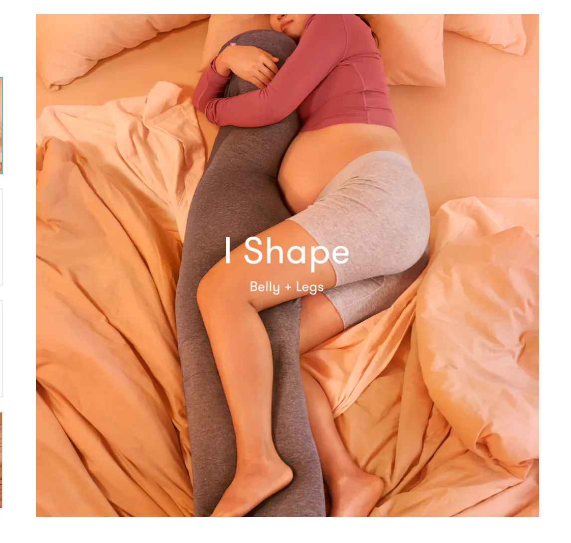 Adjustable Keep-Cool Pregnancy Pillow
