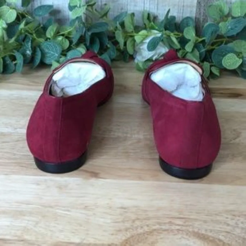 Alexandre Birman Clarita Smoking Slippers Hibiscus, Size 36.5