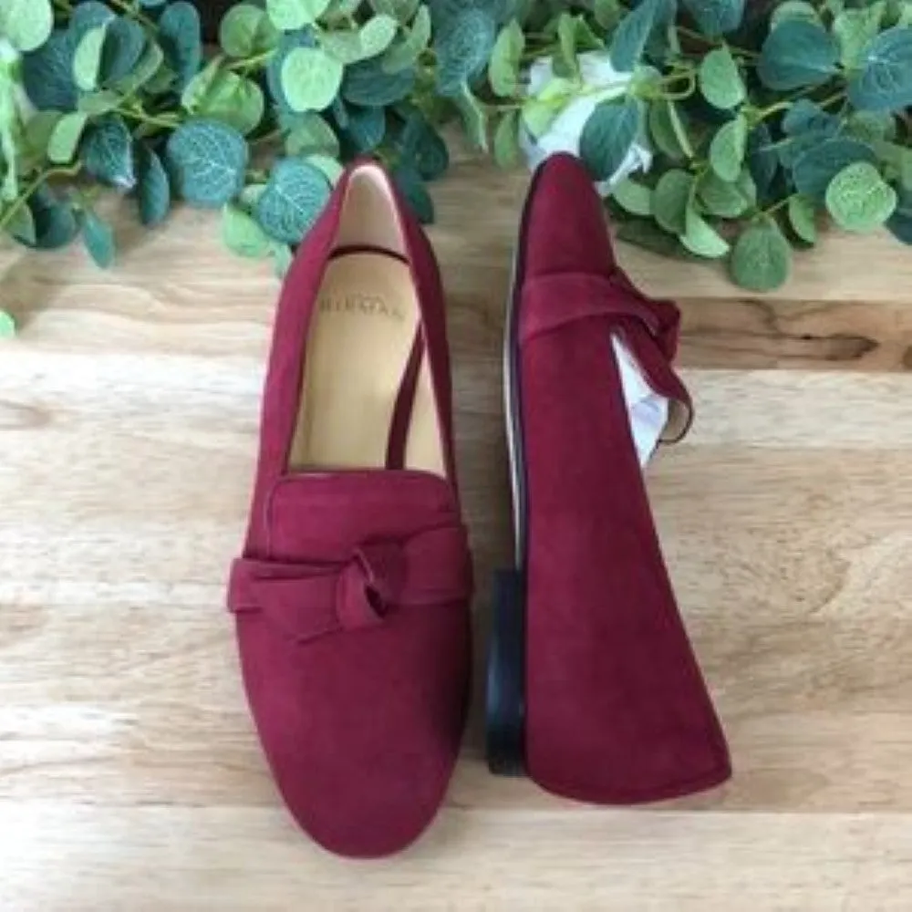 Alexandre Birman Clarita Smoking Slippers Hibiscus, Size 36.5