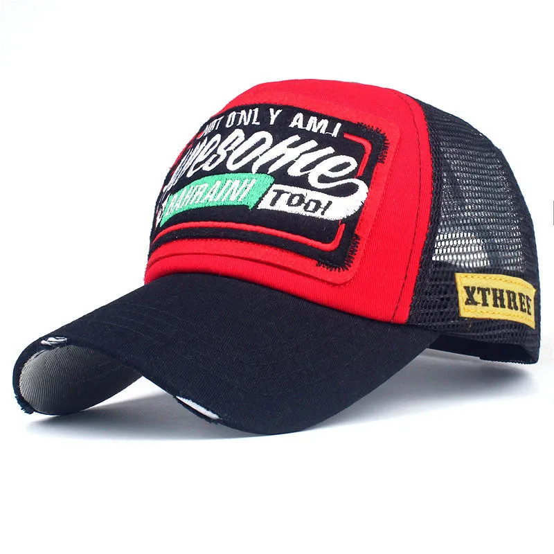 Alphabet Embroidered baseball Cap