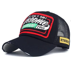 Alphabet Embroidered baseball Cap