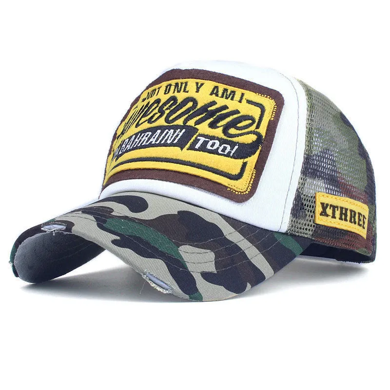 Alphabet Embroidered baseball Cap