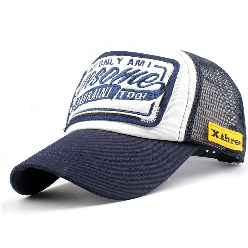 Alphabet Embroidered baseball Cap