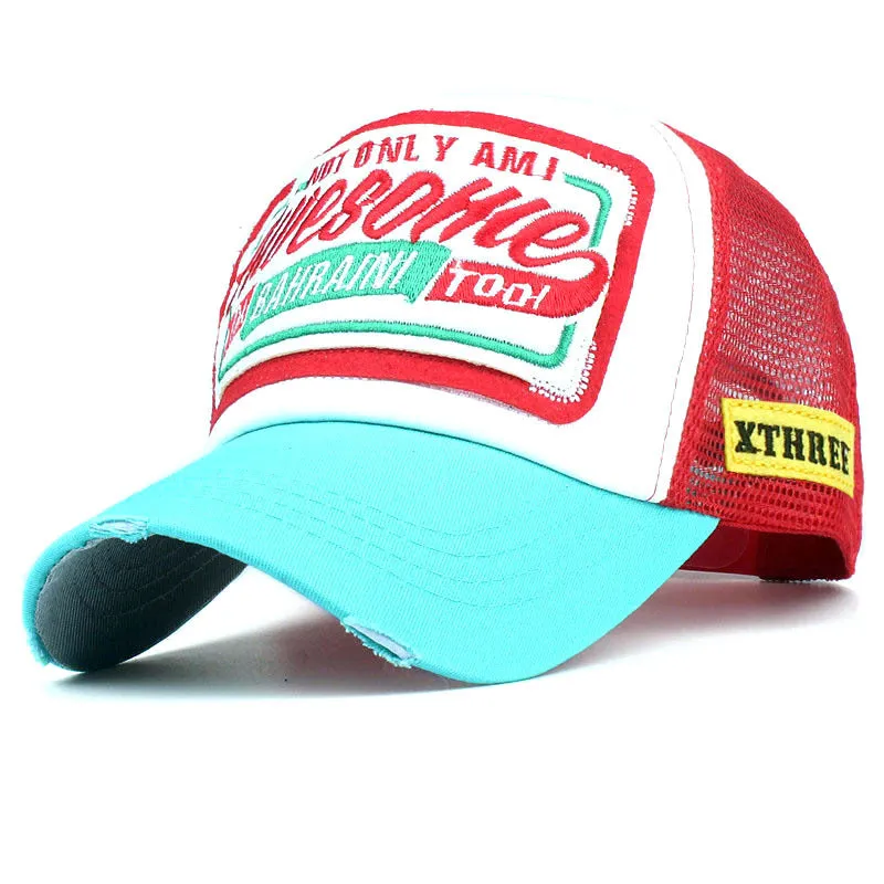 Alphabet Embroidered baseball Cap
