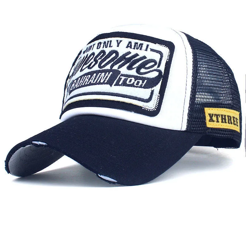 Alphabet Embroidered baseball Cap