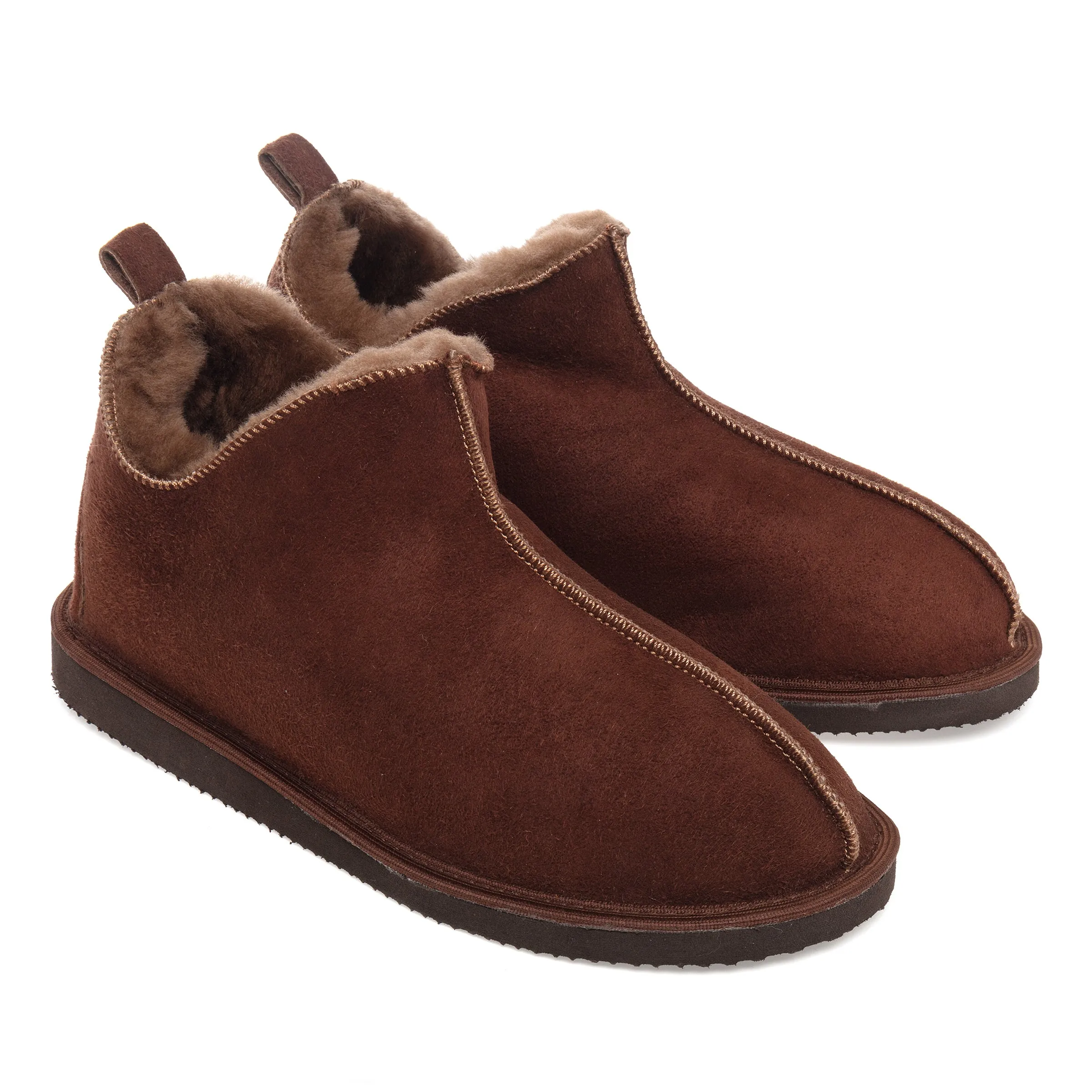 Alpin Sheepskin Slippers - Espresso