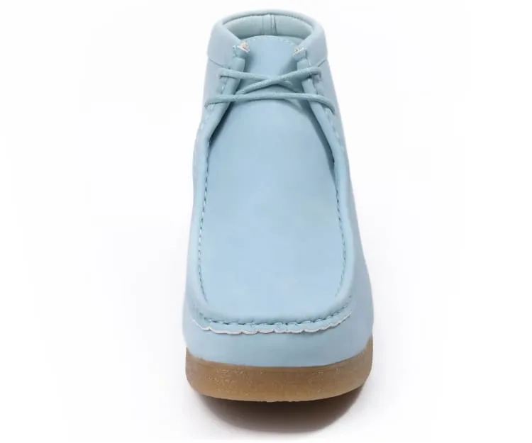 Amali Jason 2 Men's Sky Blue Suede Limited Edition Ankle Boots