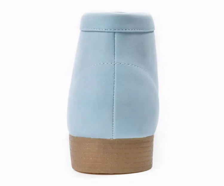Amali Jason 2 Men's Sky Blue Suede Limited Edition Ankle Boots
