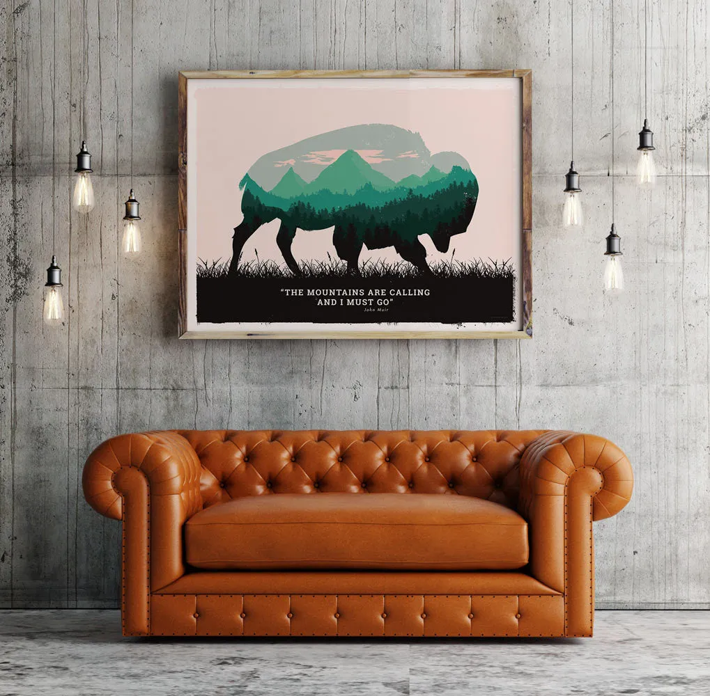 American Buffalo Poster