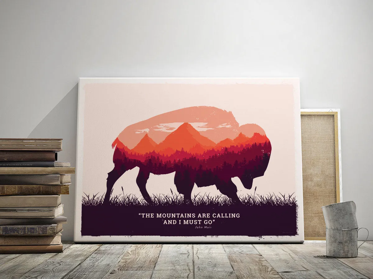 American Buffalo Poster