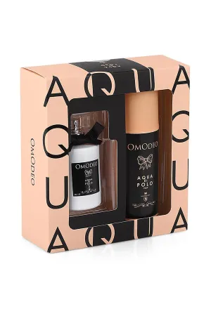 Aqua di Polo Omodeo 50 Ml EDP Kadın Parfüm ve 150 Ml Deodorant 2'li Hediye Seti