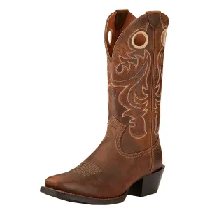 ARIAT Men's Sport Square Toe Boot - Powder Brown