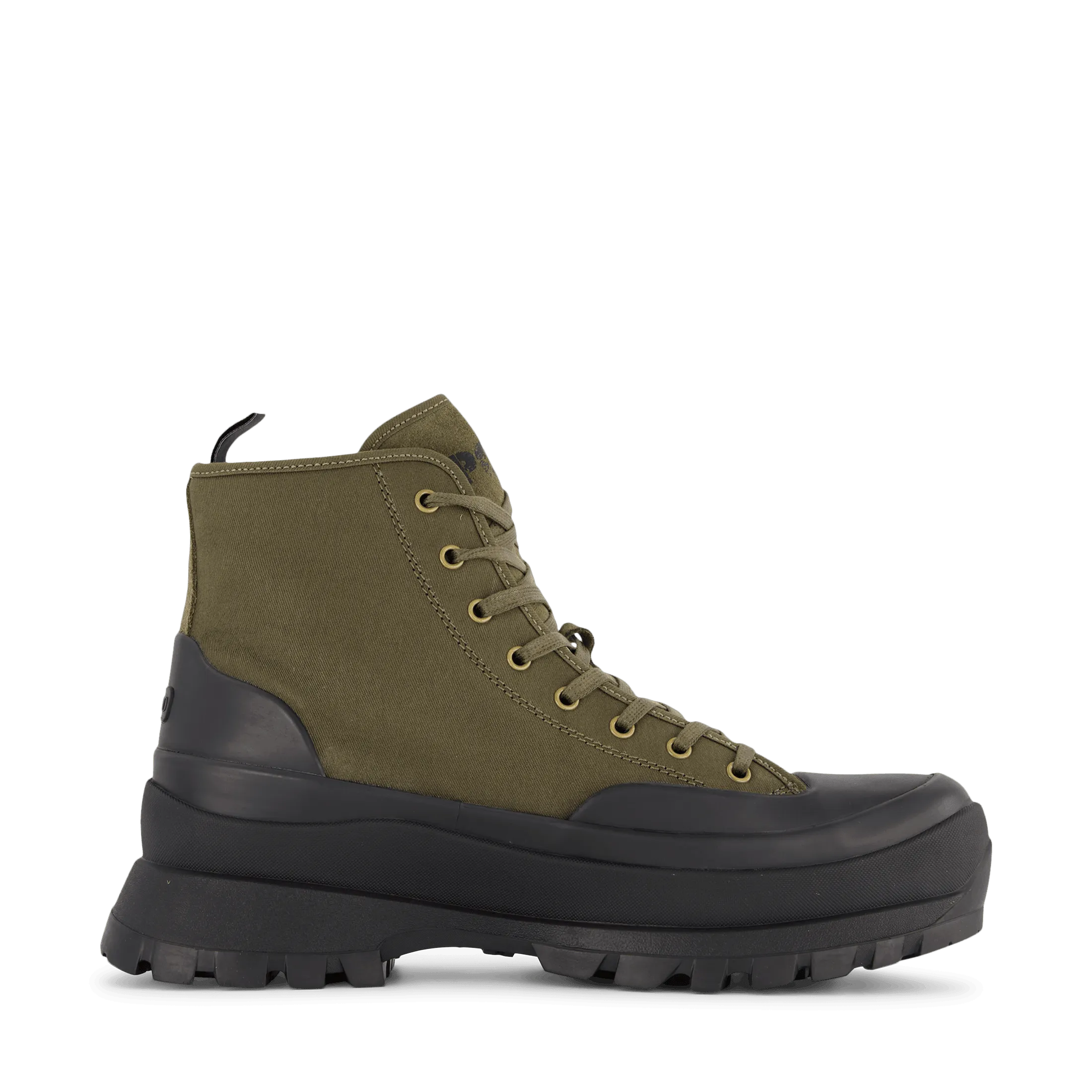 Armin Waxed Twill Sneaker Boot Canopy Olv