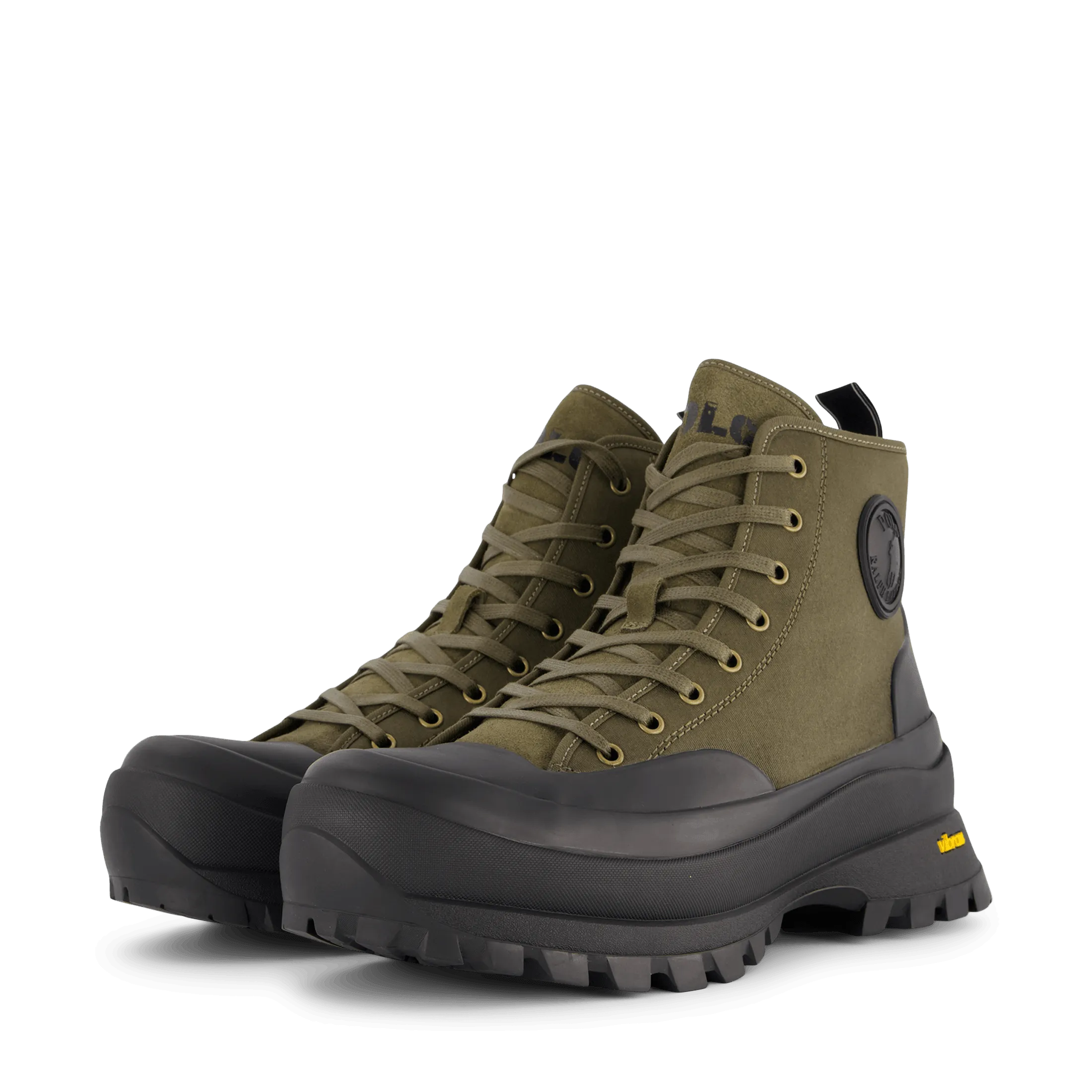 Armin Waxed Twill Sneaker Boot Canopy Olv