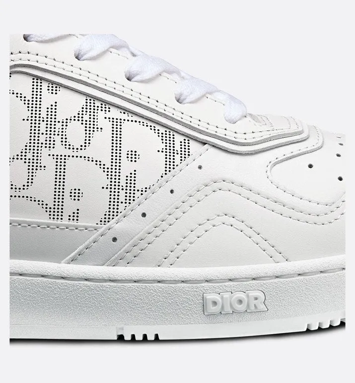 B27 Low-Top Sneaker • White Smooth Calfskin and Dior Oblique Galaxy Leather