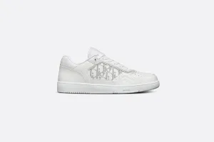 B27 Low-Top Sneaker • White Smooth Calfskin and Dior Oblique Galaxy Leather