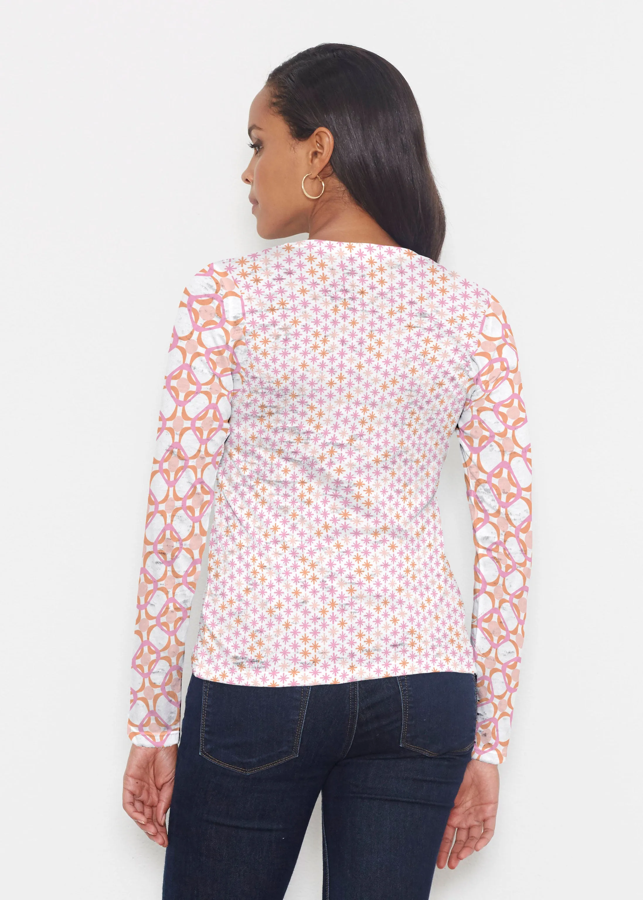Bangles & Dots (8022) ~ Signature Long Sleeve Crew Shirt