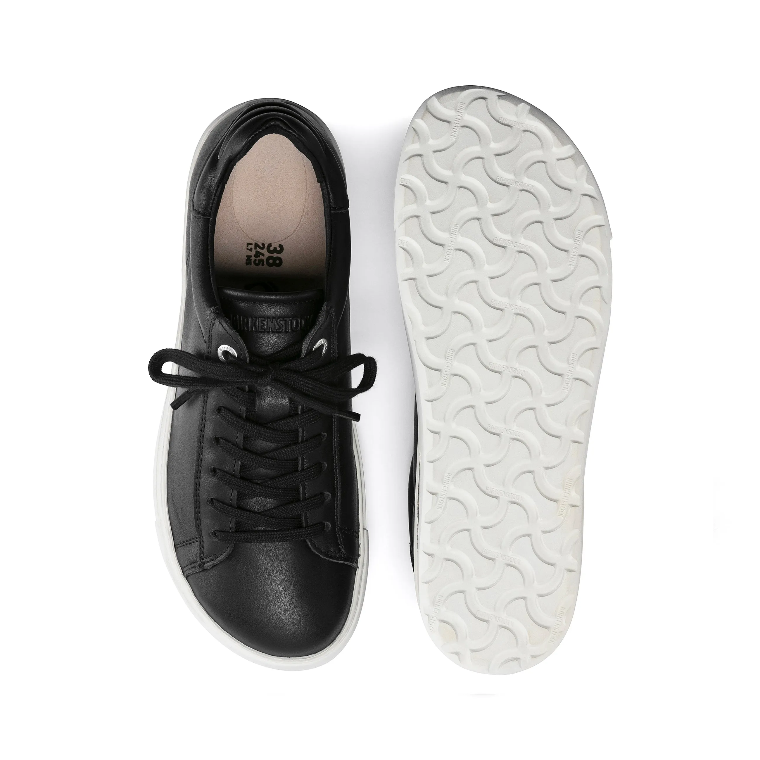 Bend Black Smooth Leather