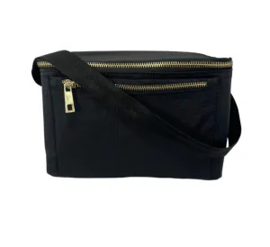 Black Brass Rectangle Lunch Box