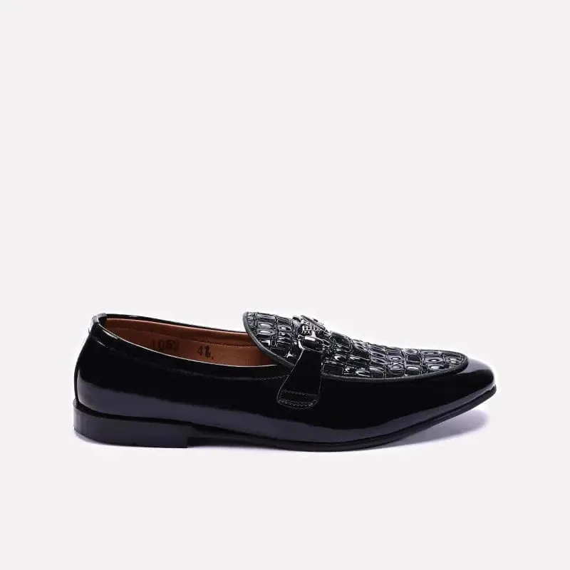 Black Formal Glossy Shoes For Men 0111173