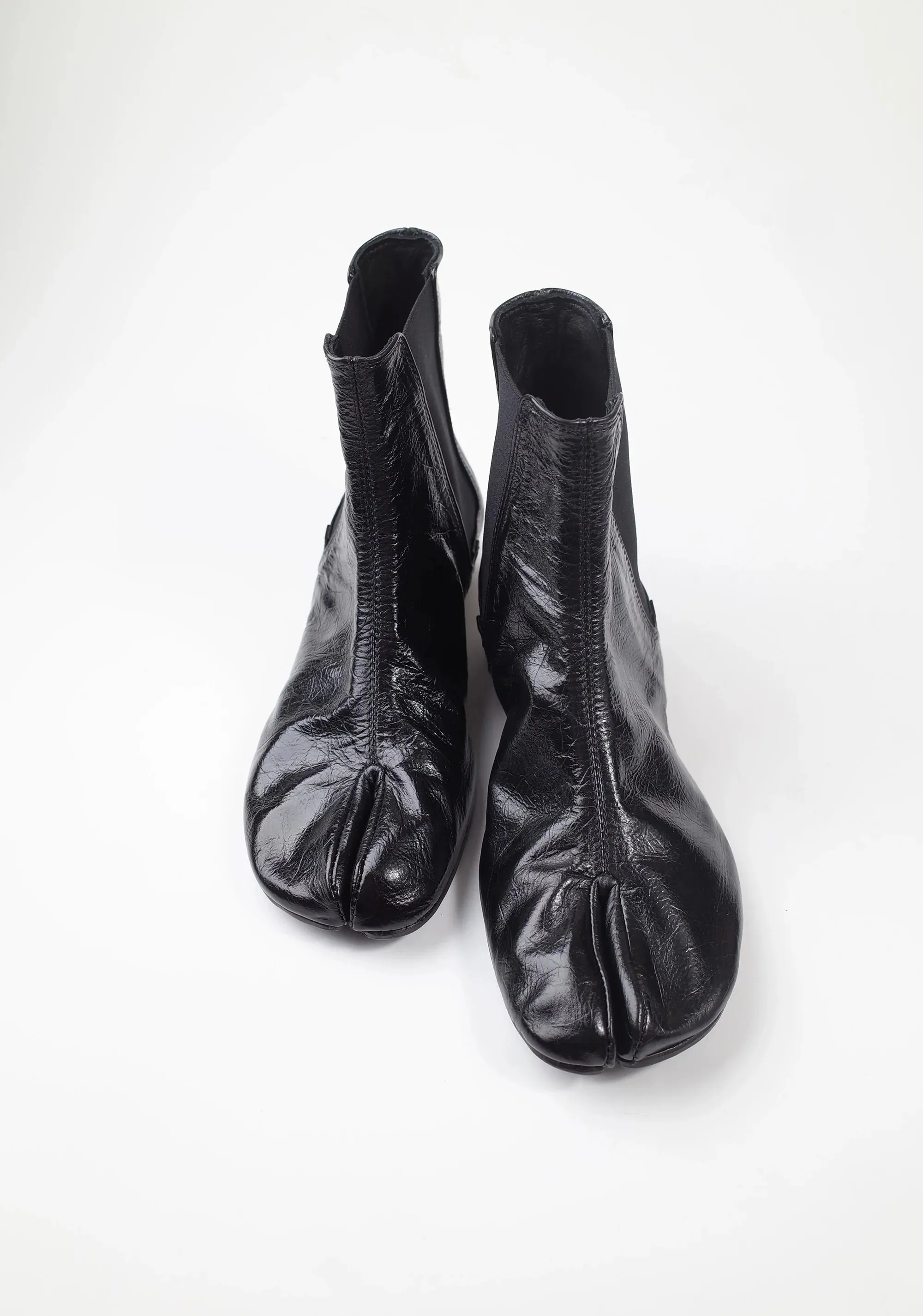 Black Tabi Chelsea Boots