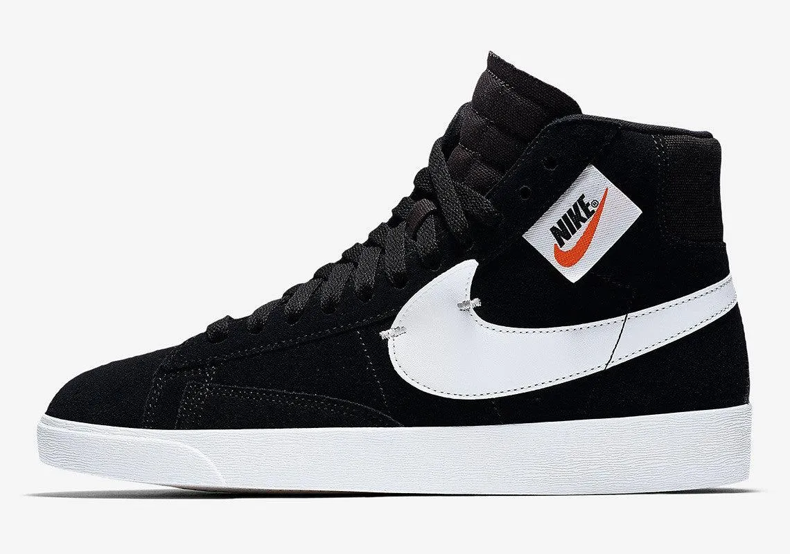 Blazer Mid Rebel Men's Hightop Black Sneakers