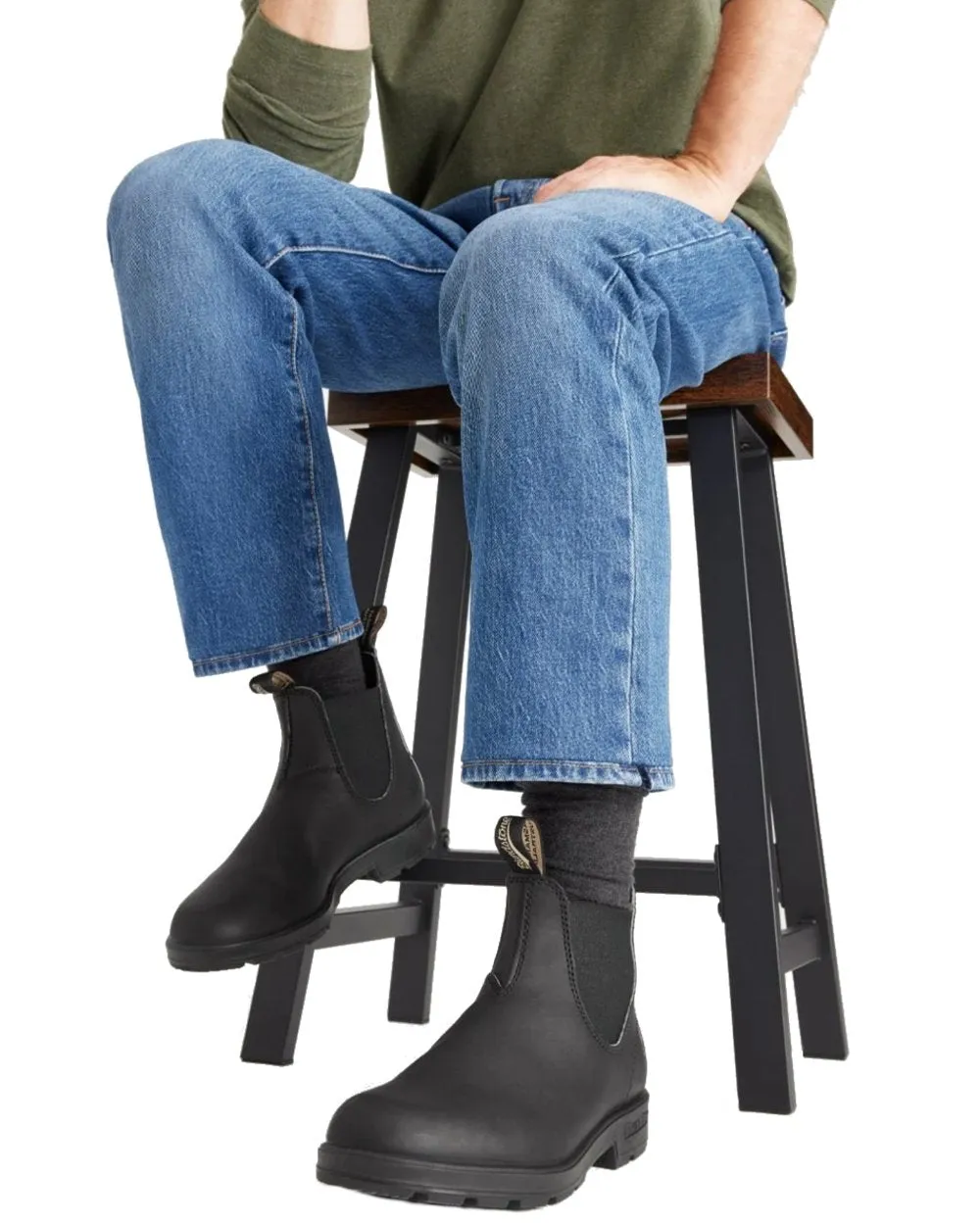 Blundstone 510 Original Black Leather Chelsea Boots