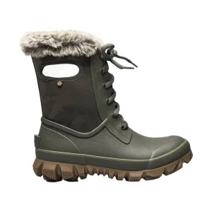 Bogs Women's Arcata Tonal Camo Waterproof Winter Boots - Dark Green
