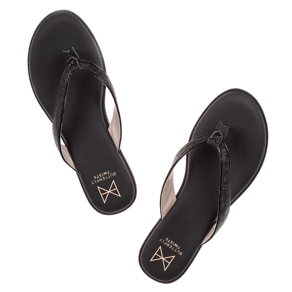 BONDI BLACK GLITTER