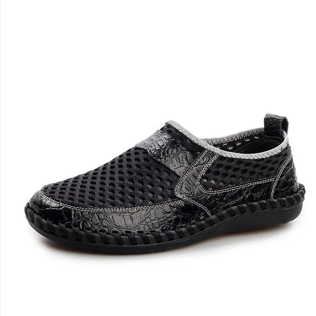 Breathable Mesh Shoes Mens