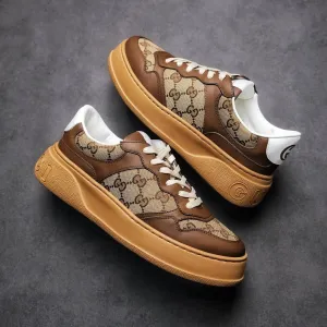 Brown Letter Retro Sneaker