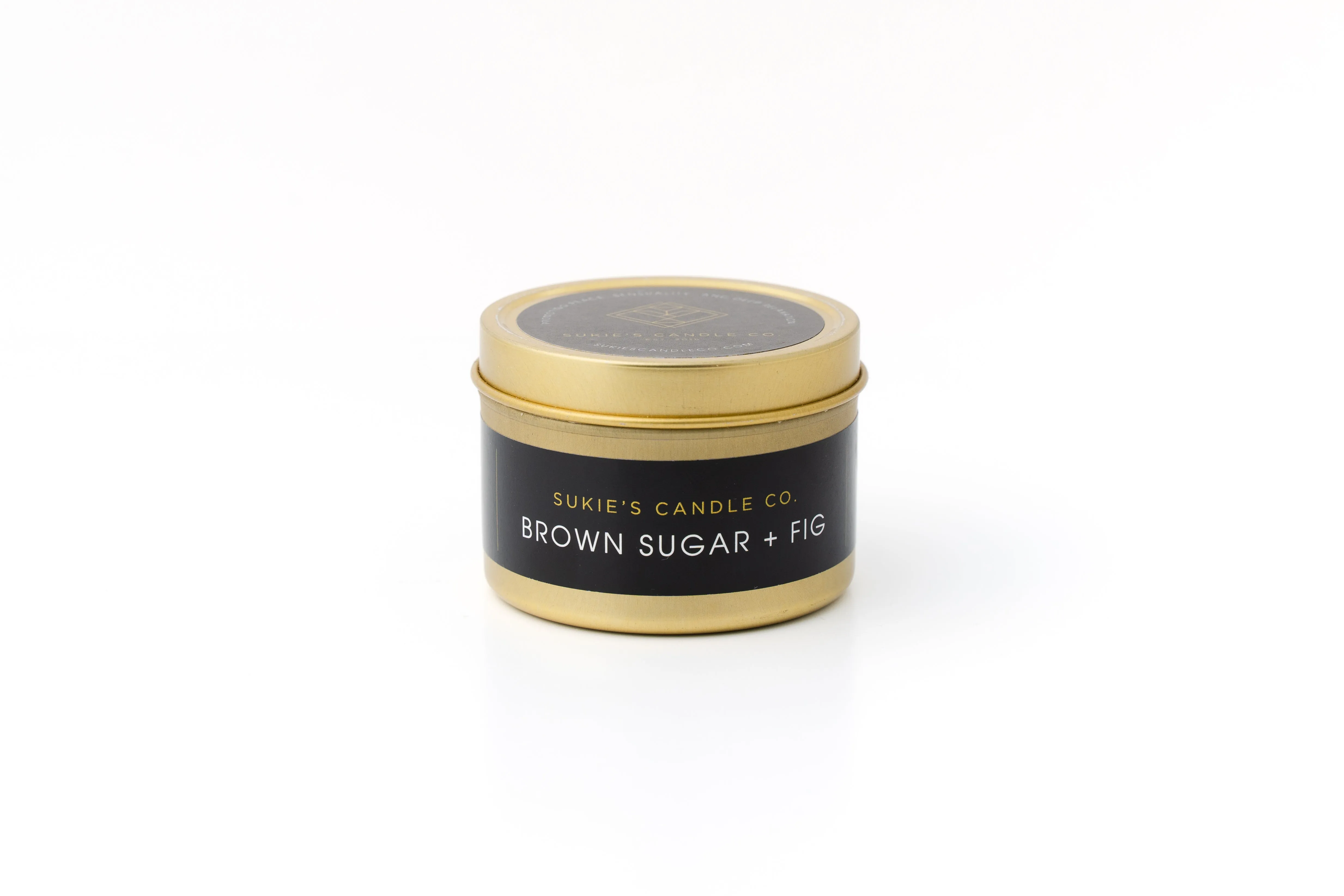 Brown Sugar   Fig 100% Pure Soy Travel Size Candle