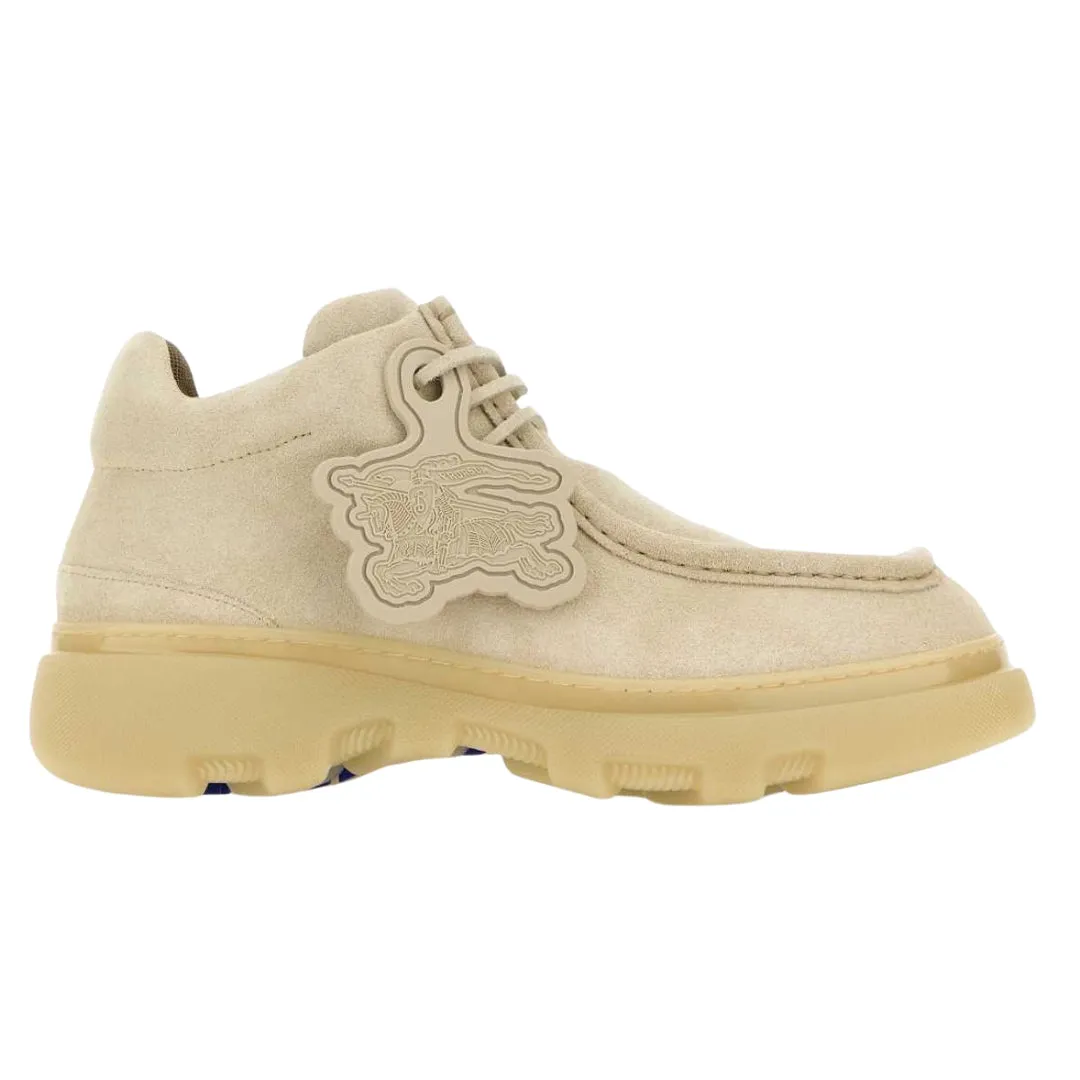 Burberry 8080042 Burberry Brogue Lace Up Shoes Clay Beige Mid Shoe Male