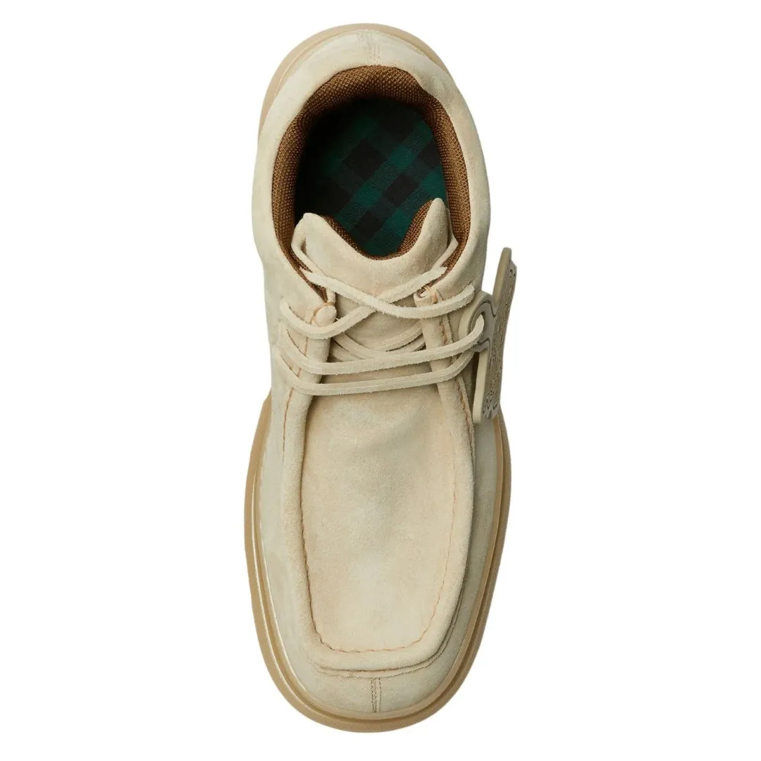 Burberry 8080042 Burberry Brogue Lace Up Shoes Clay Beige Mid Shoe Male