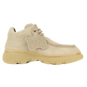 Burberry 8080042 Burberry Brogue Lace Up Shoes Clay Beige Mid Shoe Male