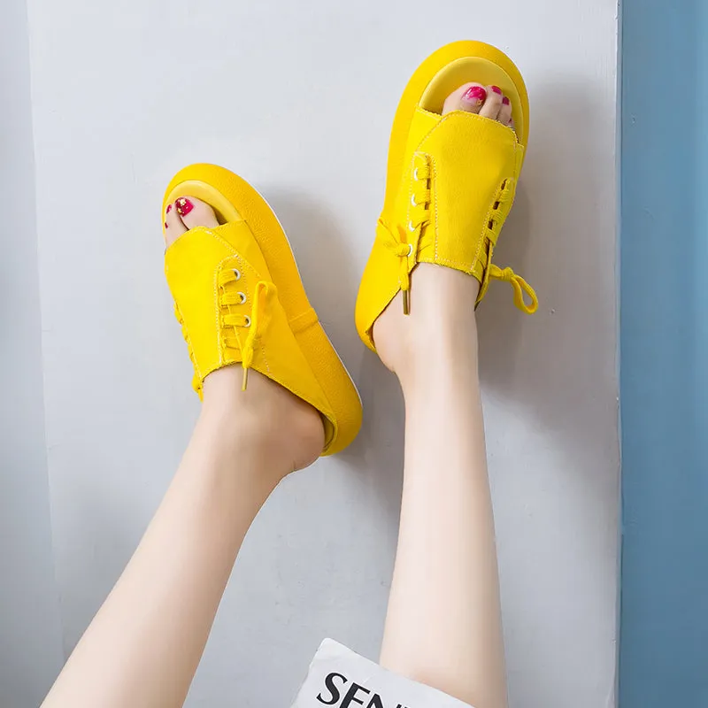 Canvas Soft Sandals