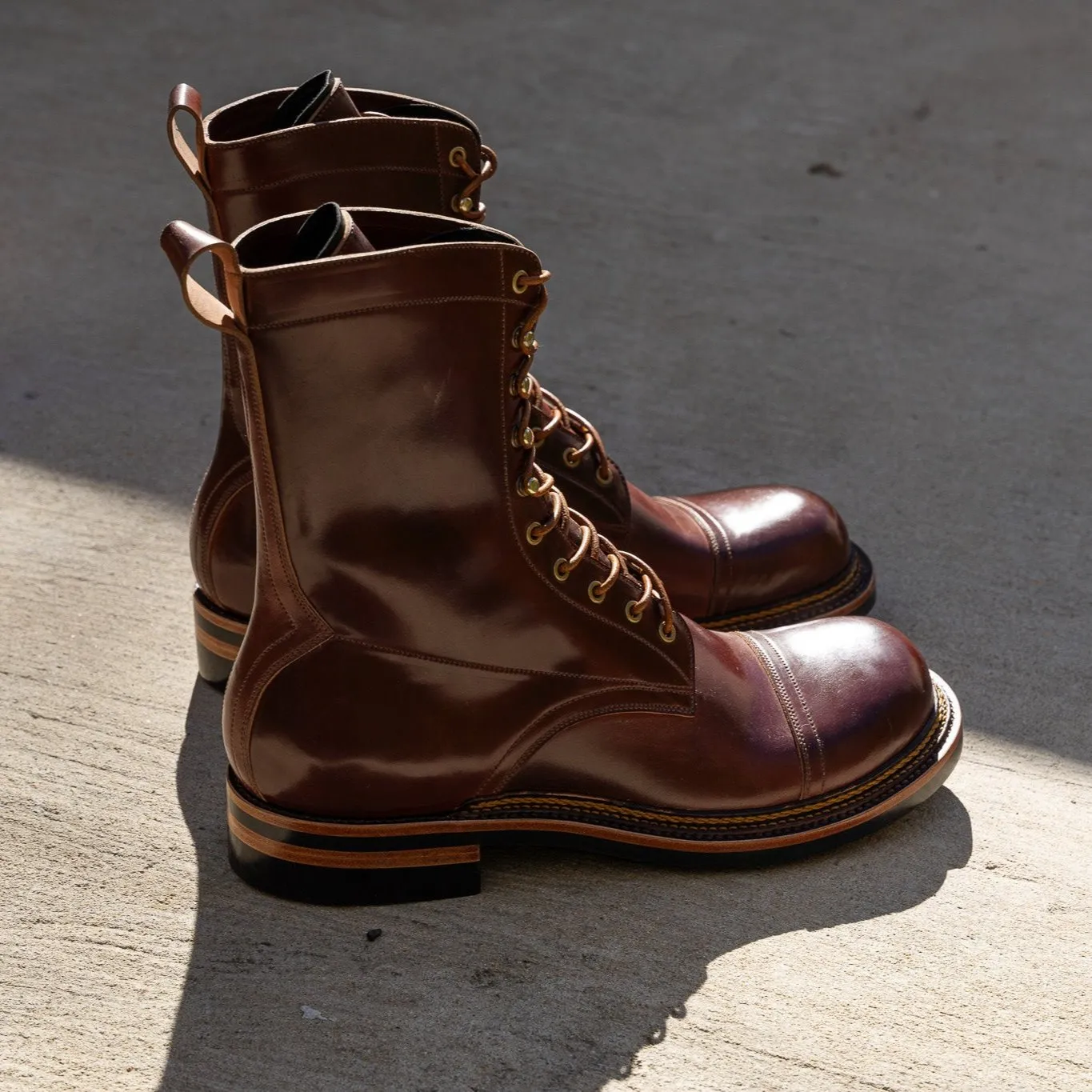 Caswell x Fortis Munson Last Collaboration - Garnett Shell Cordovan - Deposit