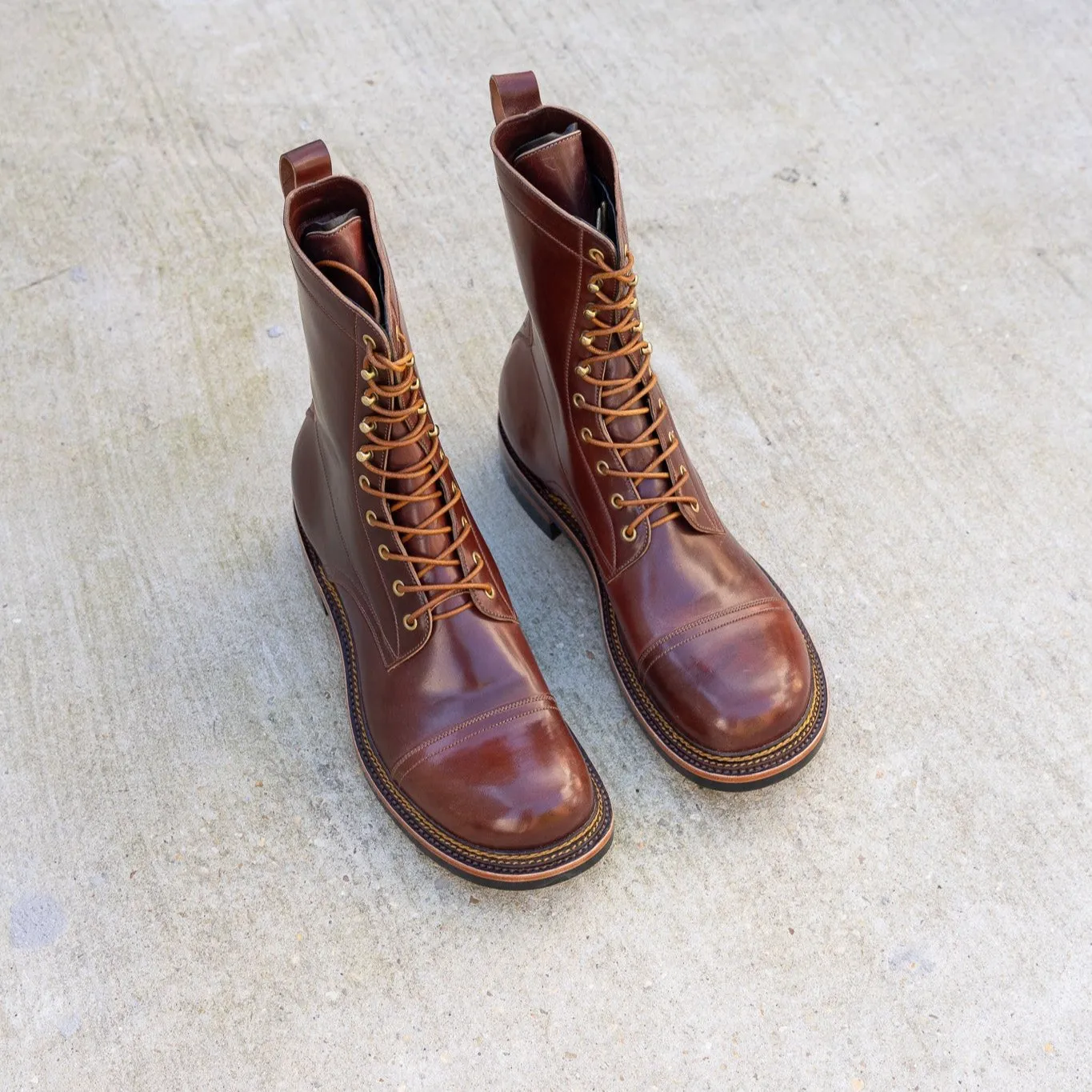 Caswell x Fortis Munson Last Collaboration - Garnett Shell Cordovan - Deposit