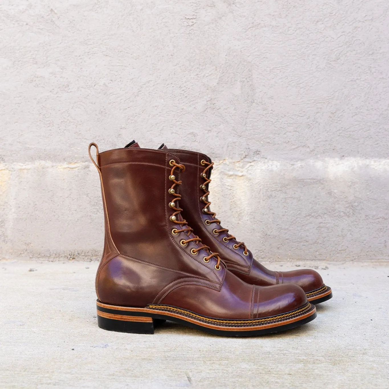 Caswell x Fortis Munson Last Collaboration - Garnett Shell Cordovan - Deposit