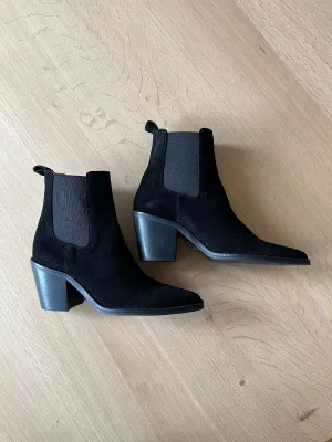Celine Boot | Black Suede