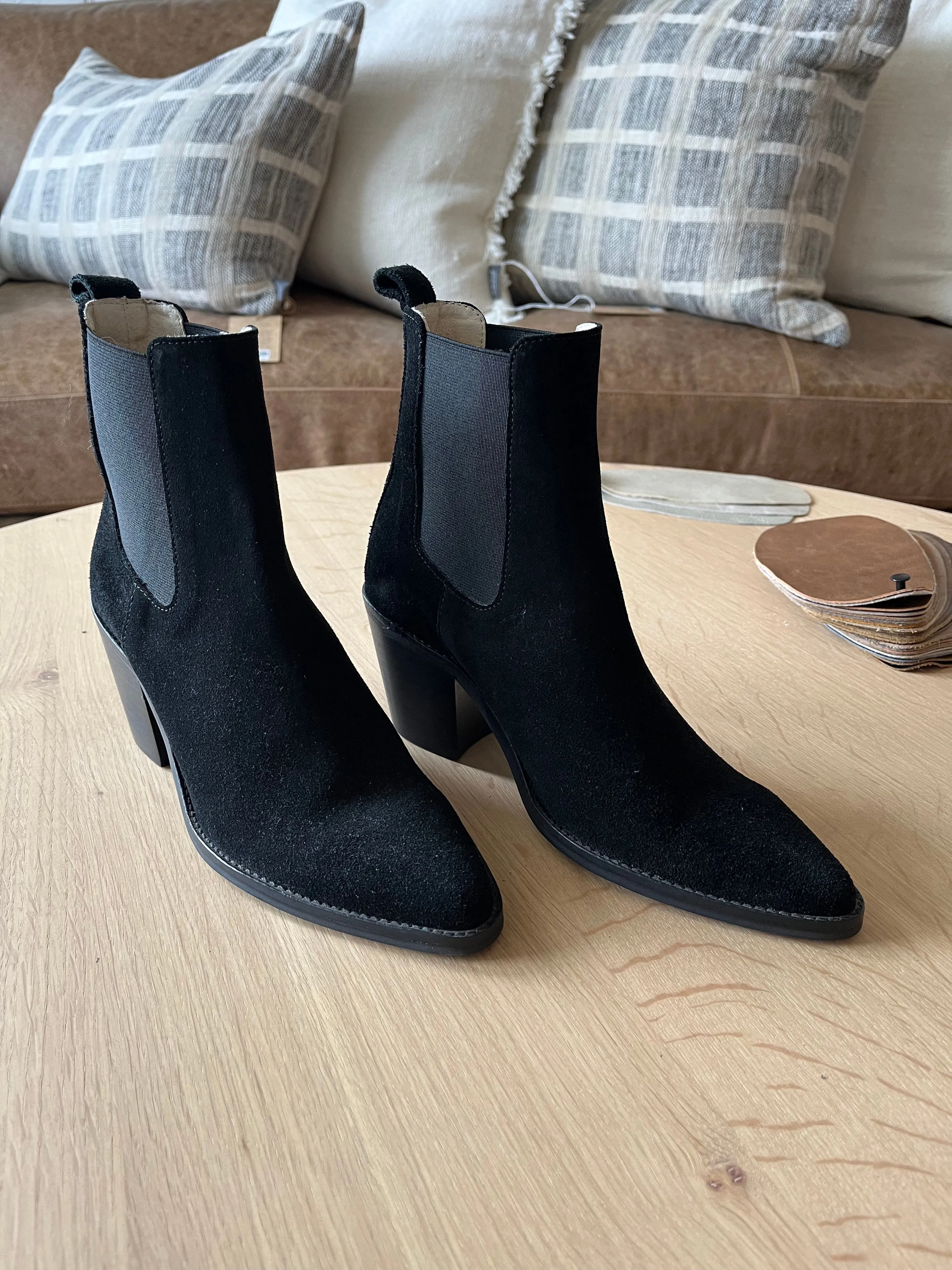 Celine Boot | Black Suede